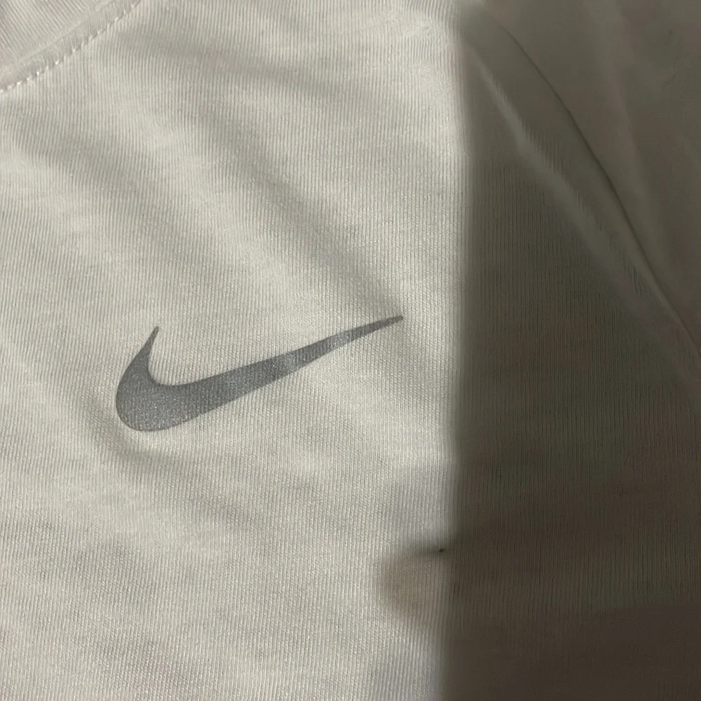Nike White Dri-FIT Running Shirt women’s small